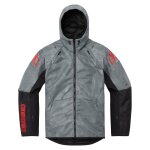 Blouson moto icon airform battlescar gris