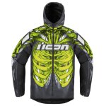 Blouson moto icon airform manik'r green