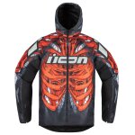 Blouson moto icon airform manik'r red