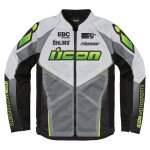 Blouson moto icon hooligan ultrabolt high visibility