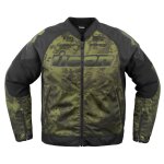 Blouson moto icon overlord3 magnacross green