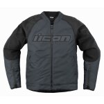 Blouson moto icon overlord3 slate