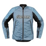 Blouson moto icon overlord3 women blue