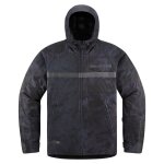 Blouson moto icon pdx3 camo gris