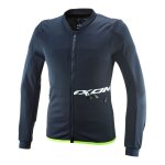 Blouson moto ixon arma bleu navy / jaune