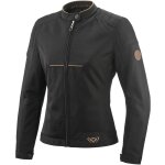 Blouson moto ixon cornet lady noir / marron
