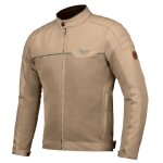 Blouson moto ixon cornet sable / vert tactique