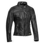 Blouson moto ixon crank lady air noir