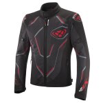 Blouson moto ixon demoniak noir / rouge