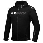 Blouson moto ixon fierce noir / gris / blanc