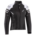 Blouson moto ixon ilana evo noir / blanc / gris