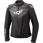 Blouson moto ixon prodigy lady noir / rose