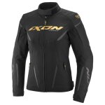Blouson moto ixon striker 2 lady noir / or