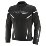 Blouson moto ixon striker 2 noir / blanc