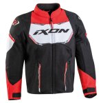 Blouson moto ixon striker air enfant noir / rouge / blanc