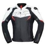 Blouson moto ixs ace 1. 0 noir / blanc / rouge