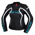 Blouson moto ixs sport ld rs - 600 1. 0 femme noir / turquoise