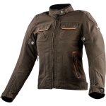 Blouson moto ls2 bullet femme brown