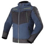 Blouson moto ls2 zirconium evo blue black hi - vis