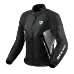 Blouson moto rev it control h2o ladies noir / argent