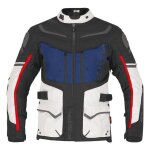 Blouson moto richa infinity 2 adventure light grey / blue / red