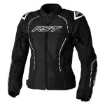 Blouson moto rst s1 mesh femme noir / blanc