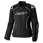 Blouson moto rst s1 tex femme noir / blanc