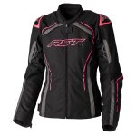 Blouson moto rst s1 tex femme noir / rose