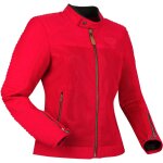 Blouson moto segura lady dikinson rouge