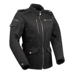 Blouson moto segura lady leyton noir