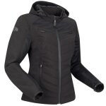 Blouson moto segura lady natcho vented noir / gris