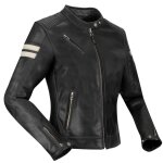 Blouson moto segura lady romeo noir / blanc