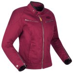 Blouson moto segura lady tina bordeaux