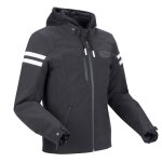 Blouson moto segura ritchy noir / blanc