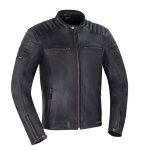 Blouson moto segura stripe black edition noir
