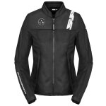 Blouson moto spidi corsa net lady noir / blanc