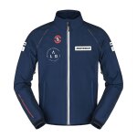 Blouson moto spidi pit lane bleu