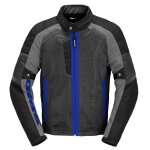 Blouson moto spidi tek net bleu