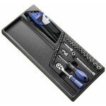 Boite � outils expert module d'outils douilles et cliquets 1 / 4'' - plateau plastique
