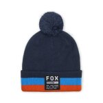 Bonnet fox fracture pom bleu