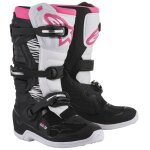 Bottes cross alpinestars stella tech 3 - black white pink 2023 black / white / pink