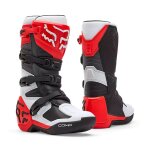Bottes cross fox enfant comp white / red