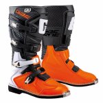 Bottes cross gaerne gxj black / orange junior orange
