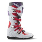 Bottes cross gaerne gxj junior white / red