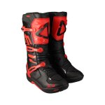 Bottes cross leatt 3. 5 boot - red 2023 red black