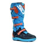 Bottes cross sidi crossfire 3 srs 2025 bleu / noir