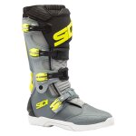 Bottes cross sidi x power sc 2025 grey / yellow fluo