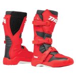 Bottes cross thor blitz xr - enfant red / charcoal
