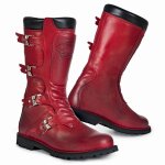 Bottes stylmartin continental rouge