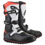 Bottes trial alpinestars tech - t - black gray red fluo 2025 black gray red fluo